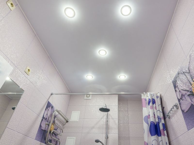 LED Lighting in Shower Ceiling